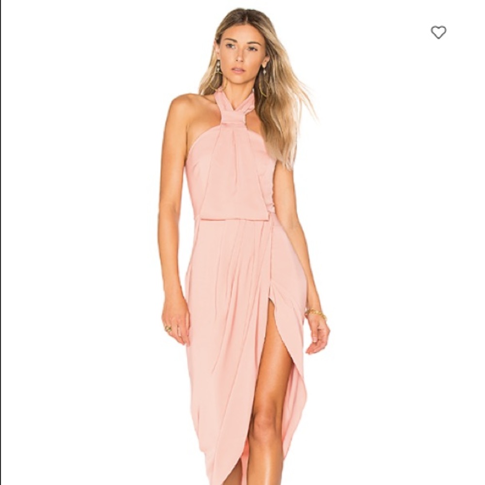Midi Knot Draped Dress